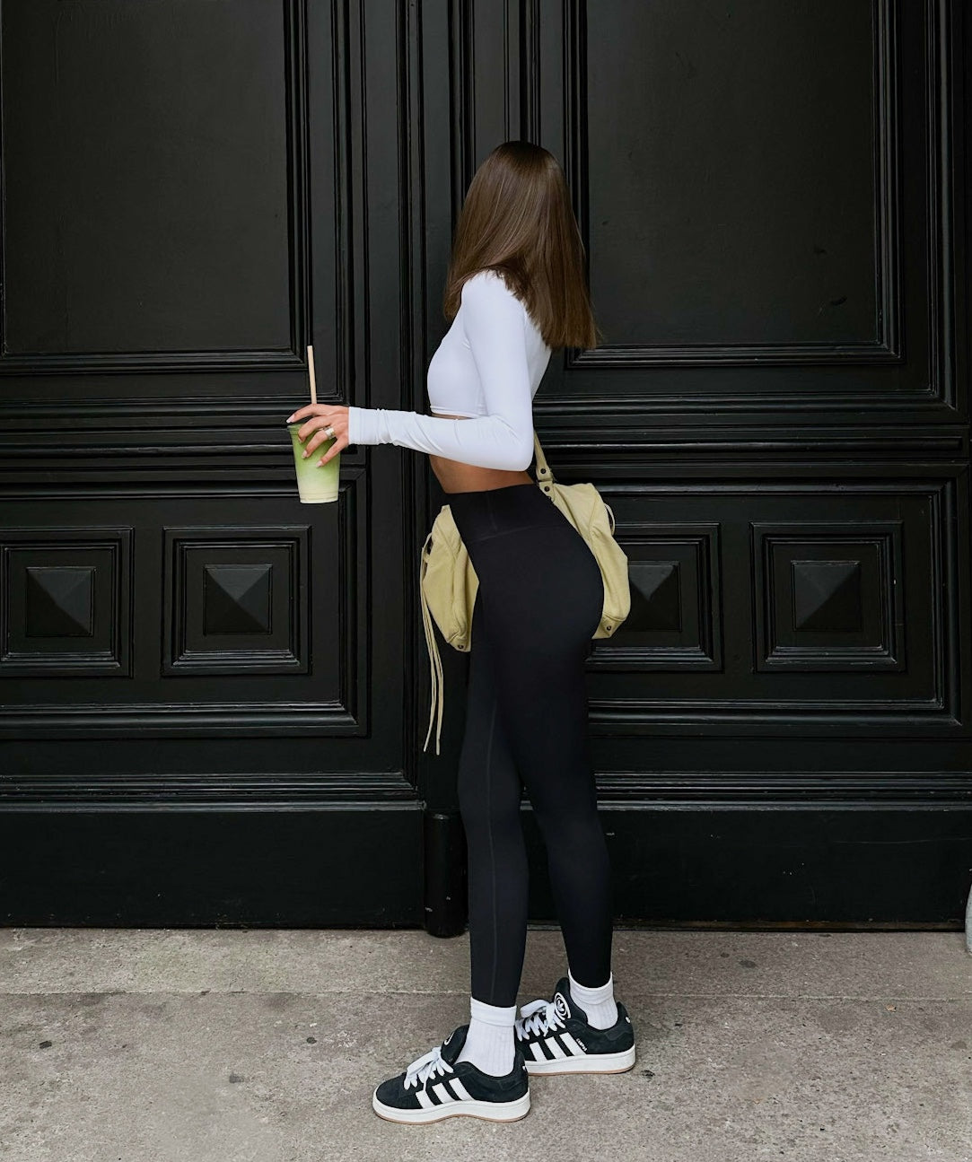 seamless nylon leggings