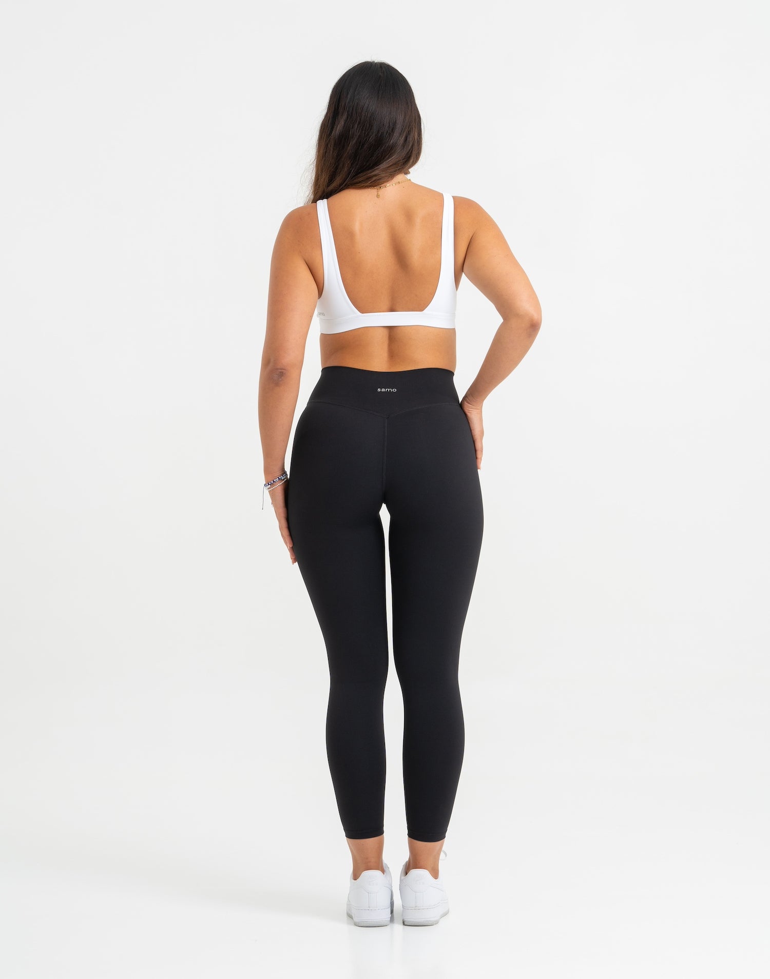 Seamless Pilates Leggings Schwarz
